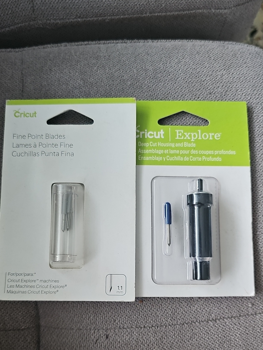 Cricut Explore Fine Point Blades & Deep Cut Housing